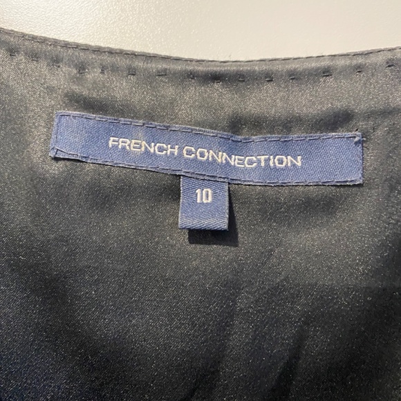 French Connection beaded and sequinned black party dress size 6 (US) - Picture 3 of 3